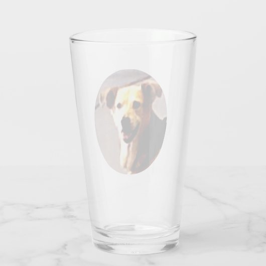 Woofs N' Wags Glas (Rückseite)