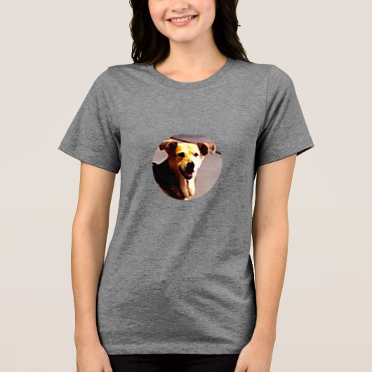Woofs N' Wags Tri-Blend Shirt (Vorderseite)