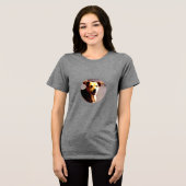 Woofs N' Wags Tri-Blend Shirt (Vorderseite voll)