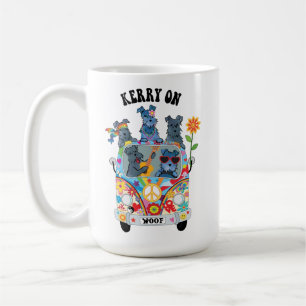 Woofstock Kerry Blue Terrier Kaffee Tasse