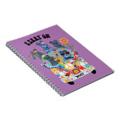 Woofstock Kerry Blue Terrier Notebook Notizblock (Rechte Seite)