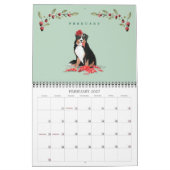 Woofy Christmas Niedlich Watercolor Schöne Hunde Kalender (Feb 2027)