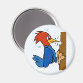 Woogy Woodpecker Magnet (Vorderseite/Rückseite)