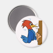 Woogy Woodpecker Magnet (Vorderseite/Rückseite)