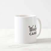 Woohoo Cares Kaffeetasse (VorderseiteRechts)