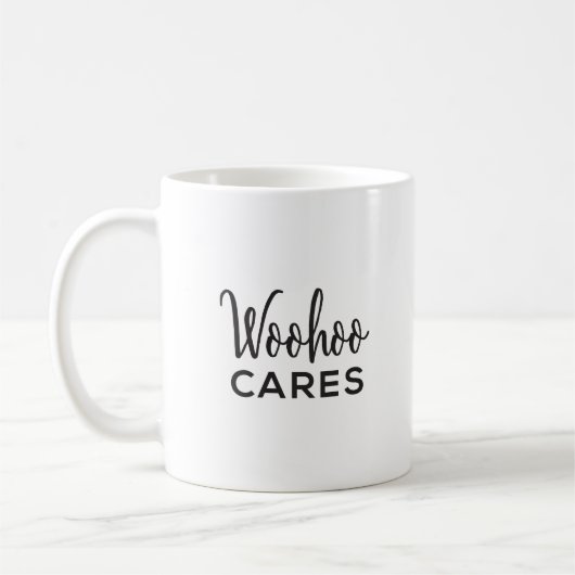 Woohoo Cares Kaffeetasse (Links)