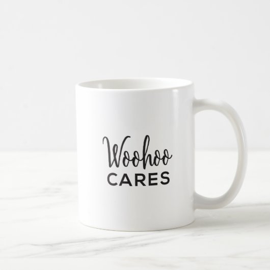Woohoo Cares Kaffeetasse (Rechts)