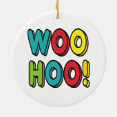 Woohoo Keramik Ornament (Hinten)