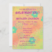 WooHoo Words Girls Night Out Einladung (Rückseite)