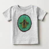 Wool Carder Bee Baby T-shirt (Vorderseite)