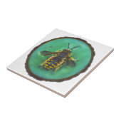 Wool Carder Bee Fliese (Seite)