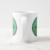 Wool Carder Bee Jumbo-Tasse (Rückseite)