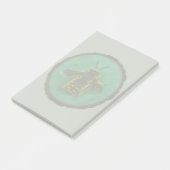 Wool Carder Bee Post-it Klebezettel (angewinkelt)