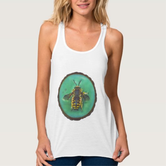 Wool Carder Bee Tank Top (Vorderseite)