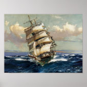 Wool Clipper Satamis Poster (Vorne)