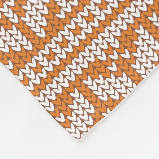 Wool Cross Stitch Strick Knette Weihnachtsmuster | Fleecedecke (Ecke)