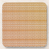 Wool Cross Stitch Strick Knette Weihnachtsmuster | Getränkeuntersetzer (Vorderseite)