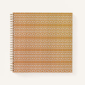 Wool Cross Stitch Strick Knette Weihnachtsmuster | Notizblock (Vorderseite)