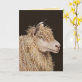 Wool Gatherer Card Karte (Gelbe Blume)