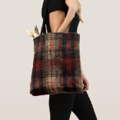 Wool Kariert Tote Bag Tasche (Von Nahem)