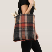 Wool Kariert Tote Bag Tasche (Von Nahem)