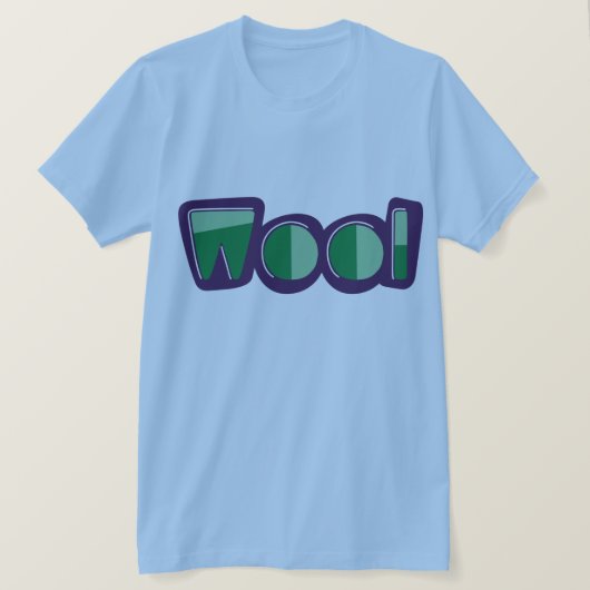 Wool Liverpool Funny Slang Wirral Lancs T - Shirt (Design vorne)