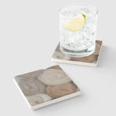 Wool Lover's Steinuntersetzer (Seitenansicht)