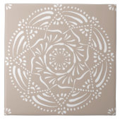 Wool Mandala Fliese (Vorderseite)