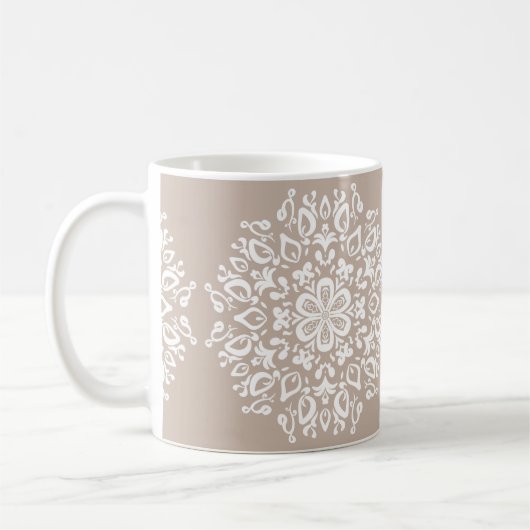 Wool Mandala Kaffeetasse (Links)