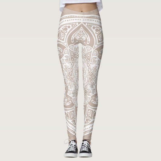 Wool Mandala Leggings (Vorderseite)