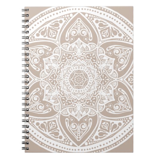 Wool Mandala Notizblock (Vorderseite)