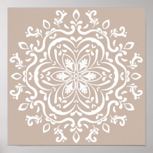Wool Mandala Poster