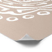 Wool Mandala Poster (Ecke)