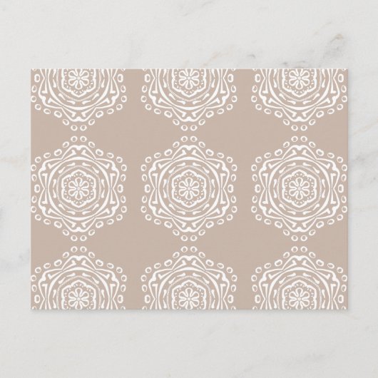 Wool Mandala Postkarte (Vorderseite)