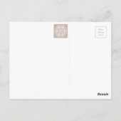 Wool Mandala Postkarte (Rückseite)