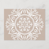 Wool Mandala Postkarte (Vorderseite)