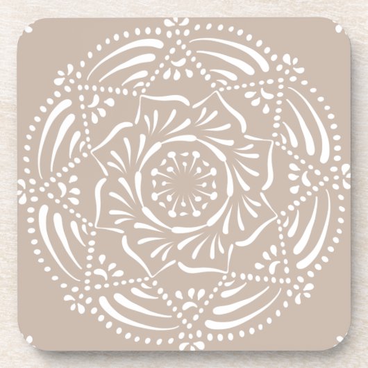 Wool Mandala Untersetzer (Vorderseite)