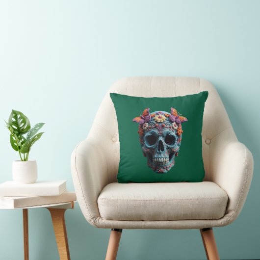 Wool Skull Kissen (Stuhl )