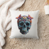 Wool Skull Kissen (Decke)