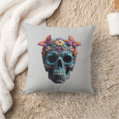 Wool Skull Kissen (Decke)