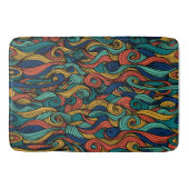 Wool Topped paisley Badematte (Vorderseite)