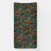 Wool Topped paisley Banner (Vertikal)