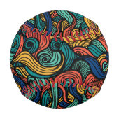 Wool Topped paisley Baseball (Rückseite)