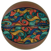 Wool Topped paisley Basketball (Vorderseite)