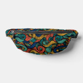 Wool Topped paisley Bauchtasche (Ablage )