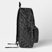 Wool Topped paisley Bedruckter Rucksack (Links)