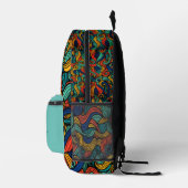 Wool Topped paisley Bedruckter Rucksack (Rechts)
