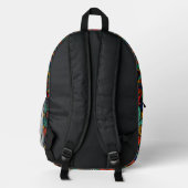Wool Topped paisley Bedruckter Rucksack (Rückseite)