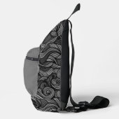 Wool Topped paisley Crossbody Bag (Rechts)