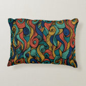 Wool Topped paisley Dekokissen (Rückseite)